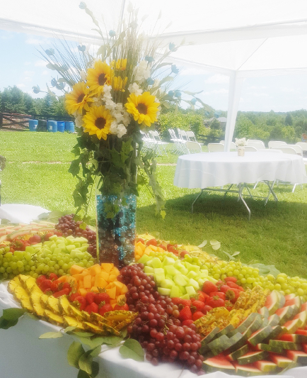 Outdoor Fruit Table