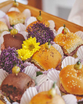Cocktail Sandwiches Passed Appetizers, Catering Company, Louisville, KY