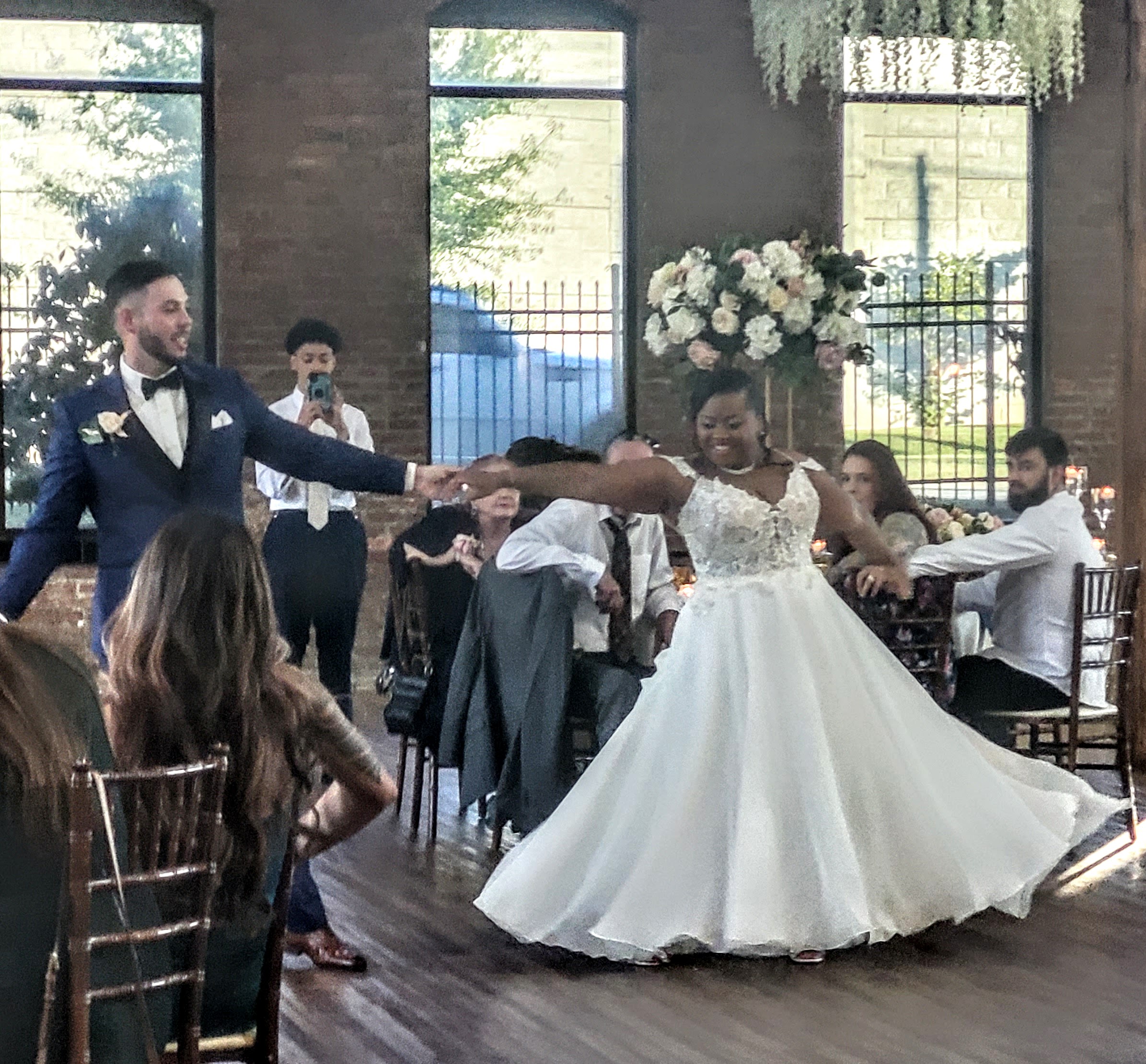 Bride & Groom Dancing